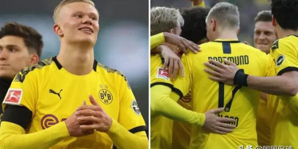  哈兰德戴帽，多特蒙德大胜柏林联合登榜首