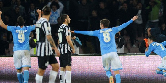  尤文图斯意甲主场不敌那不勒斯